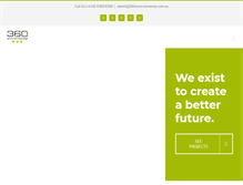 Tablet Screenshot of 360environmental.com.au